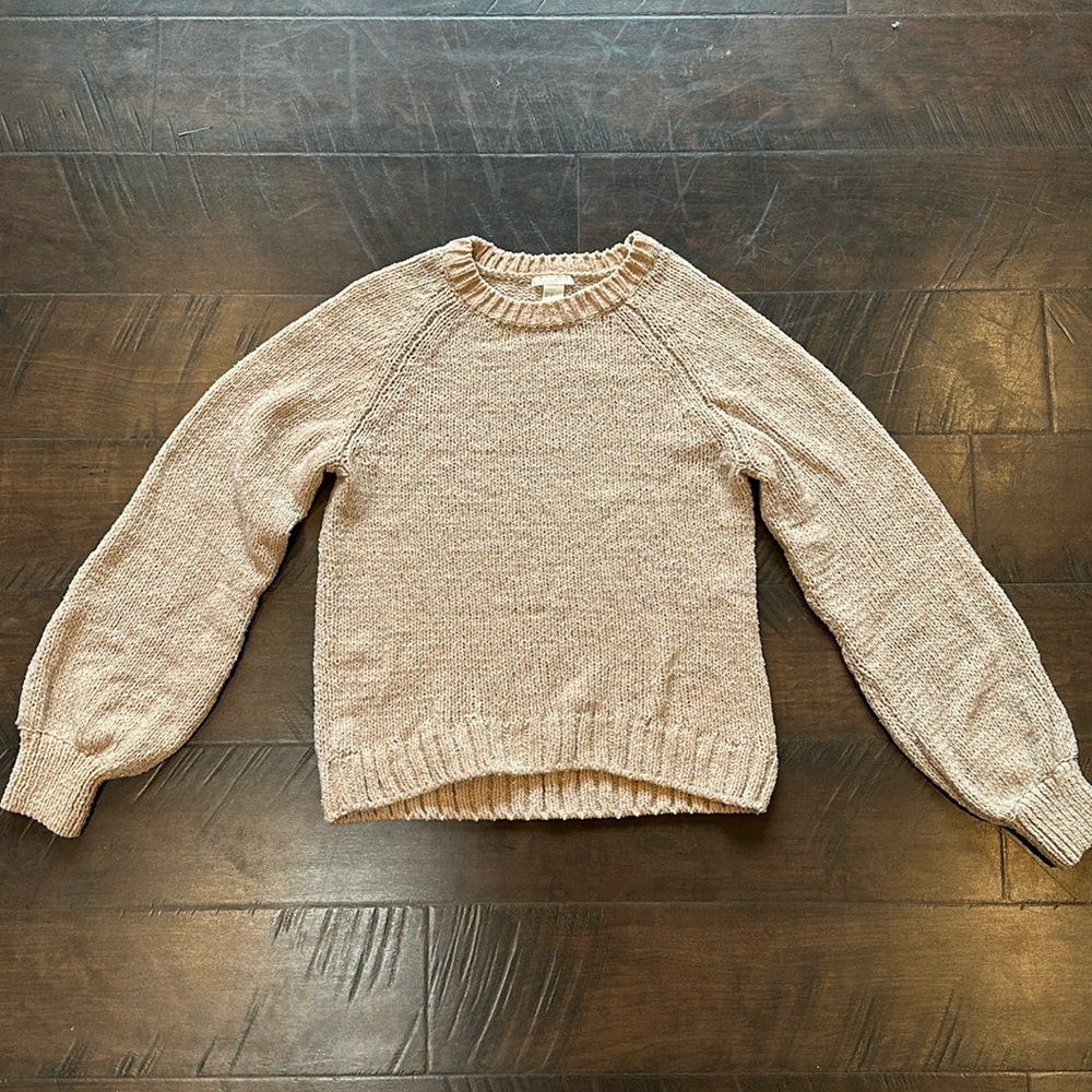 Brand New Sparkle Glitter Cream Sweater